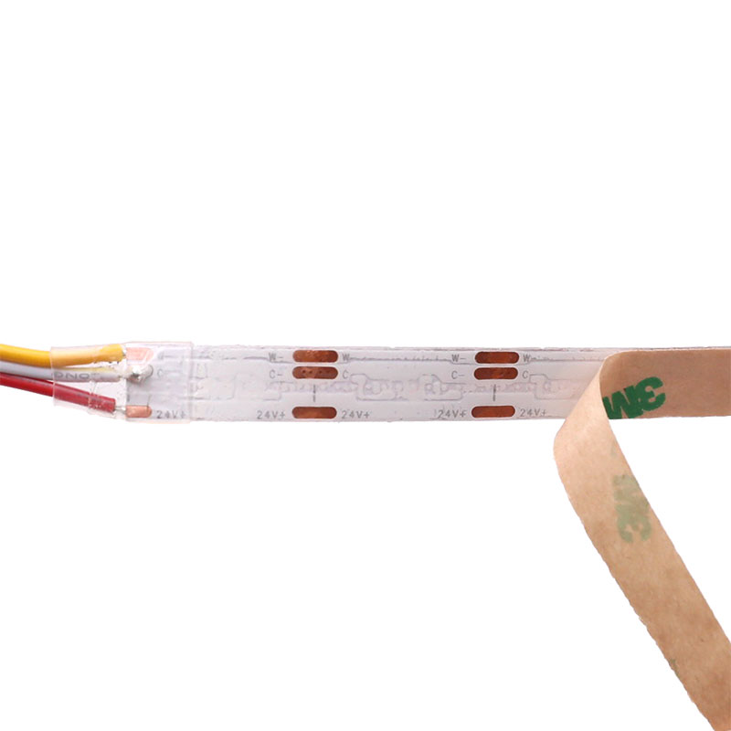 DC24V Long CCT Dimmable COB Dotless LED Strip Lights 624Chips/m, 16~33FT No Voltage Drop DC24V Long CCT Dimmable COB Dotless LED Strip Lights 624Chips/m, 16~33FT No Voltage Drop
